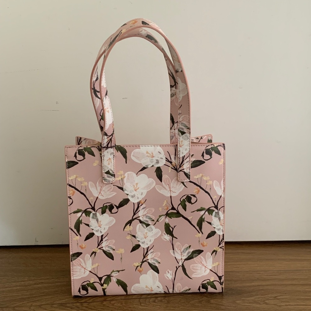 Ted Baker London The Icon Pink Floral Tote - NWT - Picture 4 of 7
